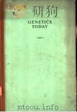 GENETICS TODAY Volume 1     PDF电子版封面    S.J.GEERTS 