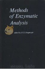 Methods of Enzymatic Analysis     PDF电子版封面    edited by H.U.Bergmeyer 