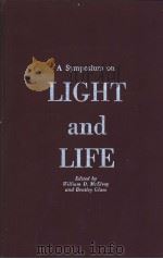 A SYMPOSIUM ON LIGHT AND LIFE     PDF电子版封面     