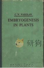 EMBRYOGENESIS IN PLANTS（ PDF版）