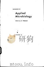 ADVANCES IN Applied Microbiology VOLUME 15（ PDF版）