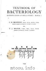TEXTBOOK OF BACTERIOLOGY （ELEVENTH EDITION OF MUIR & RITCHIE‘S “MANUAL”）（ PDF版）