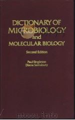 DICTIONARY OF MICROBIOLOGY and MOLECULAR BIOLOGY Second Edition     PDF电子版封面     