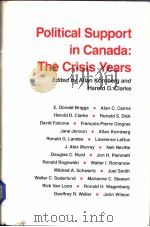 Political Support in Canada:The Crisis Years     PDF电子版封面     