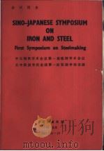 SINO-JAPANESE SYMPOSIUM ON IRON AND STEEL   1981  PDF电子版封面     