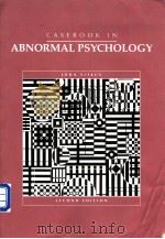 Casebook in abnormal psychology  （Second Edition）     PDF电子版封面    John Vitkus 