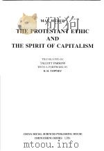 新教伦理与资本主义精神  英文本（1999 PDF版）