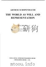 作为意志和表象的世界  英文本  第2卷（1999 PDF版）