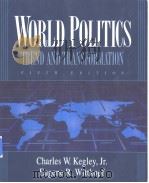 WORLD POLITICS TREND AND TRANSFORMATION     PDF电子版封面  0312016580  Charles W.Kegley  Eugene R.Wit 
