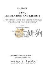 西学基本经典·法学类  法律、宪法与自由  英文  1（1999 PDF版）