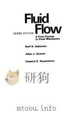 Fluid Flow     PDF电子版封面    Rolf H.Sabersky  Allan J.Acost 