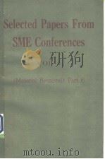 Selected Papers From SME Conferences  VOL.4  《Material Removal》Part 6     PDF电子版封面     