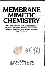 Membrane mimetic chemistry     PDF电子版封面    Janos H.Fendler 