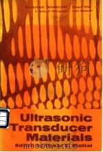 Ultrasonic Transducer Materials     PDF电子版封面    O.E.Mattiat 