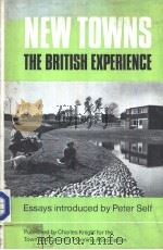 NEW TOWNS THE BRITISH EXPERIENCE（ PDF版）