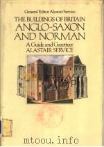 THE BUILDINGS OF BRITAIN ANGLO-SAXON AND NORMAN     PDF电子版封面     