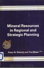 Mineral Resources in Regional and Strategic Planning     PDF电子版封面     