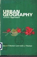 URBAN GEOGRAPHY A First Approach     PDF电子版封面     
