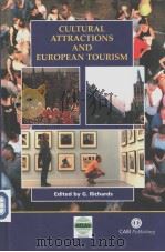 CULTURAL ATTRACTIONS AND EUROPEAN TOURISM     PDF电子版封面  0851994407   