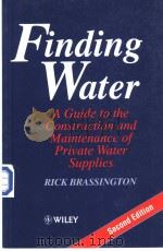 Finding Water     PDF电子版封面     