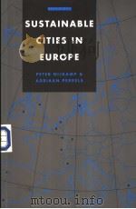 SUSTAINABLE CITIES IN EUROPE     PDF电子版封面  7853832030   
