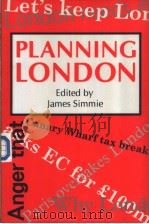 PLANNING LONDON（ PDF版）