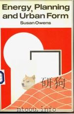 Energy Planning and Urban Form Susan Owens（ PDF版）