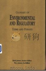 GLOSSARY OF ENVIRONMENTAL AND REGULATORY TERMS AND PHRASES（ PDF版）
