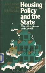 Housing Policy and the State（ PDF版）