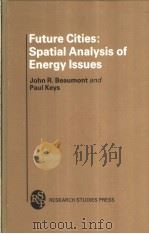 Future Cities:Spatial Analysis of Energy lssues（ PDF版）