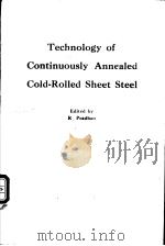 Technology of continuously annealed cold-rolled sheet steel     PDF电子版封面  0895204916  R.Pradhan 