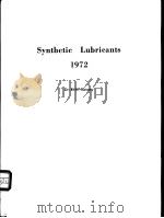 Synthetic Lubricants 1972（ PDF版）