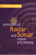 Principles of radar and sonar signal processing     PDF电子版封面  1580533388   