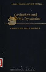 Cavitation and Bubble Dynamics     PDF电子版封面  0195094093   