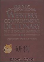 THE NEW INTERNATIONAL WEBSTER'S COMPREHENSIVE DICTIONARY OF THE ENGLISH LANGUAGE     PDF电子版封面     