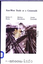 East-West trade at a crossroads     PDF电子版封面  0814773850   