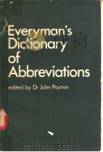 Everymans Dictionary of Abbreviations     PDF电子版封面     