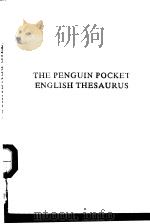 THE PENGUIN POCKET ENGLISH THESAURUS     PDF电子版封面     