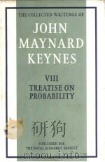 THE COLLECTED WRITINGS OF JOHN MAYNARD KEYNES VOLUME Ⅷ     PDF电子版封面     