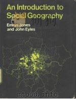 An introduction to Social Geography（ PDF版）