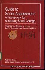 Guide to Social Assessment：A Framework for Assessing Social Change（ PDF版）