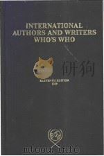 INTERNATIONAL AUTHORS AND WRITERS WHOS WHO 1989     PDF电子版封面     