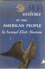 THE OXFORD HISTORY OF THE AMERICAN PEOPLE     PDF电子版封面     