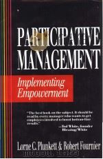 Participative Management Implementing Empowerment     PDF电子版封面     