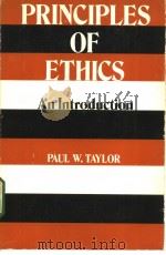 Principles of Ethics：An Introduction     PDF电子版封面  0822101424   