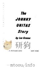 The Johnny unitas story     PDF电子版封面     