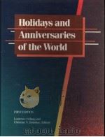 Holidays and Anniversaries of the World     PDF电子版封面     