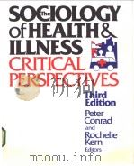 The Sociology of Health and Illness     PDF电子版封面  031202360X   