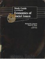 Study Guide to accompany Economics of Social Issues     PDF电子版封面  0256031169   