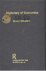 Dictionary of Economics     PDF电子版封面  7506215551   